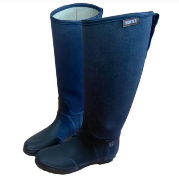 Hunter Limited Edition N Lady Tweed Rain Boots US 8 - Picture 6 of 12